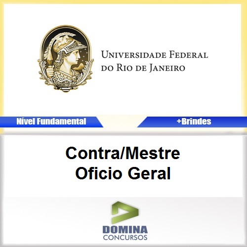 Apostila Concurso UFRJ Contra Mestre Oficio Geral PDF