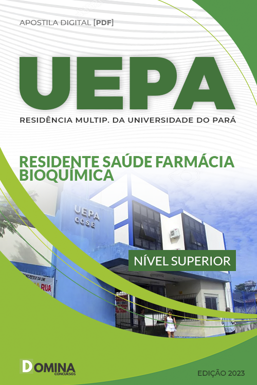 Apostila Residencia UEPA 2023 Residente Saúde Farmácia Bioquímica