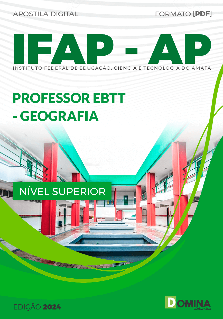 Apostila IFAP AP 2024 Professor de Geografia