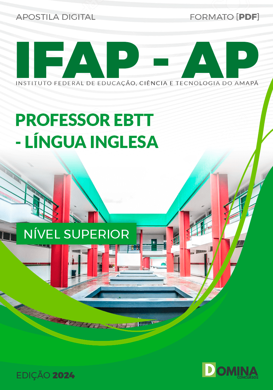 Apostila IFAP AP 2024 Professor de Inglês