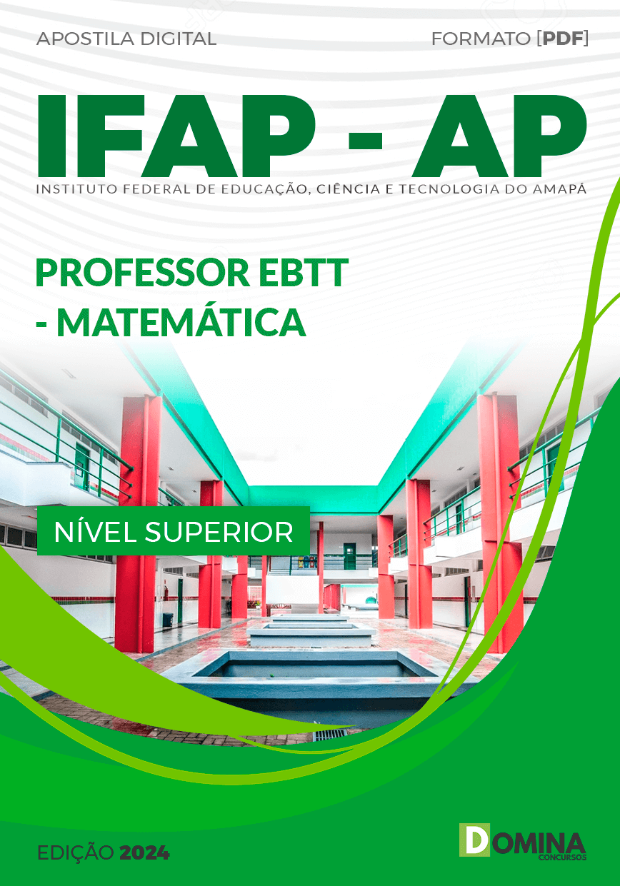 Apostila IFAP AP 2024 Professor de Matemática