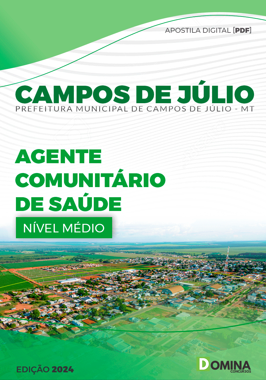 Pref Campos de Júlio MT 2024 Agente Comunitário de Saúde