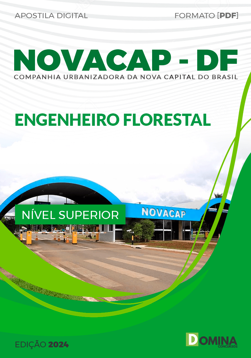 Apostila NOVACAP DF 2024 Engenheiro Florestal