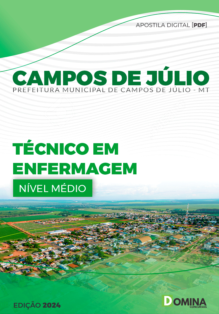 Pref Campos de Júlio MT 2024 Técnico em Enfermagem
