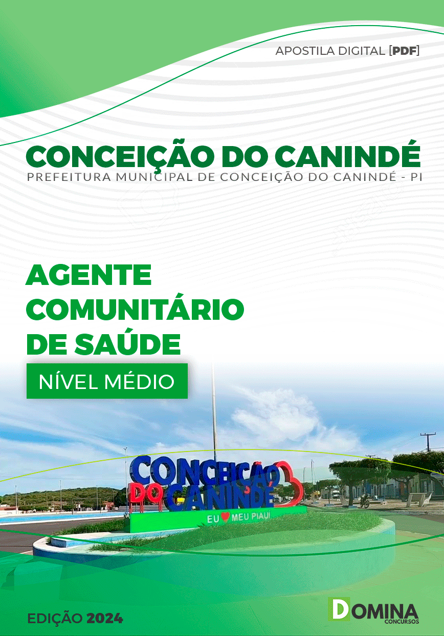 Apostila Pref Conceição do Canindé PI 2024 Agente Comunitário De Saúde