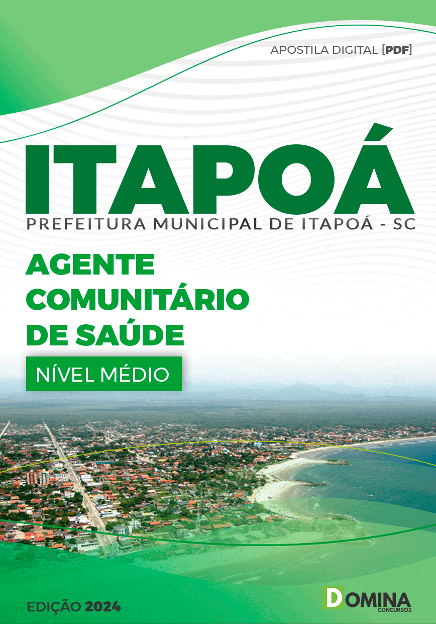 Apostila Pref Itapoá SC 2024 Agente Comunitário Saúde