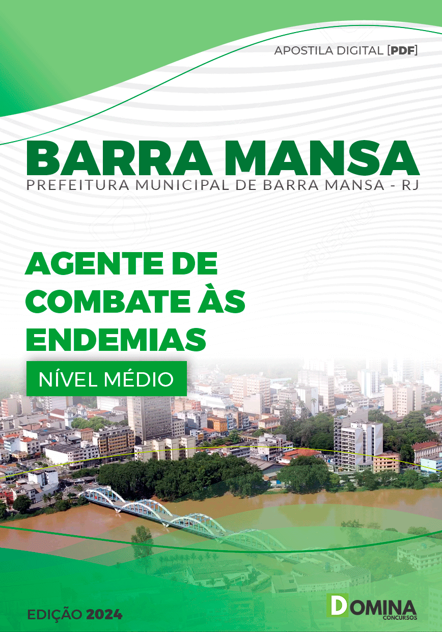 Apostila Pref Barra Mansa RJ 2024 Agente Comunitário Combate Endemias