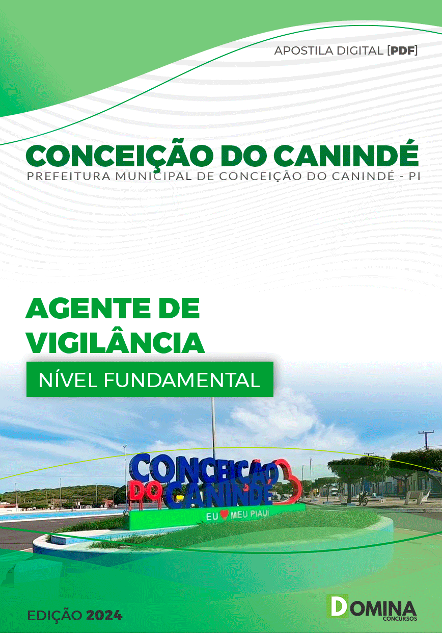 Apostila Pref Conceição do Canindé PI 2024 Agente Vigilância