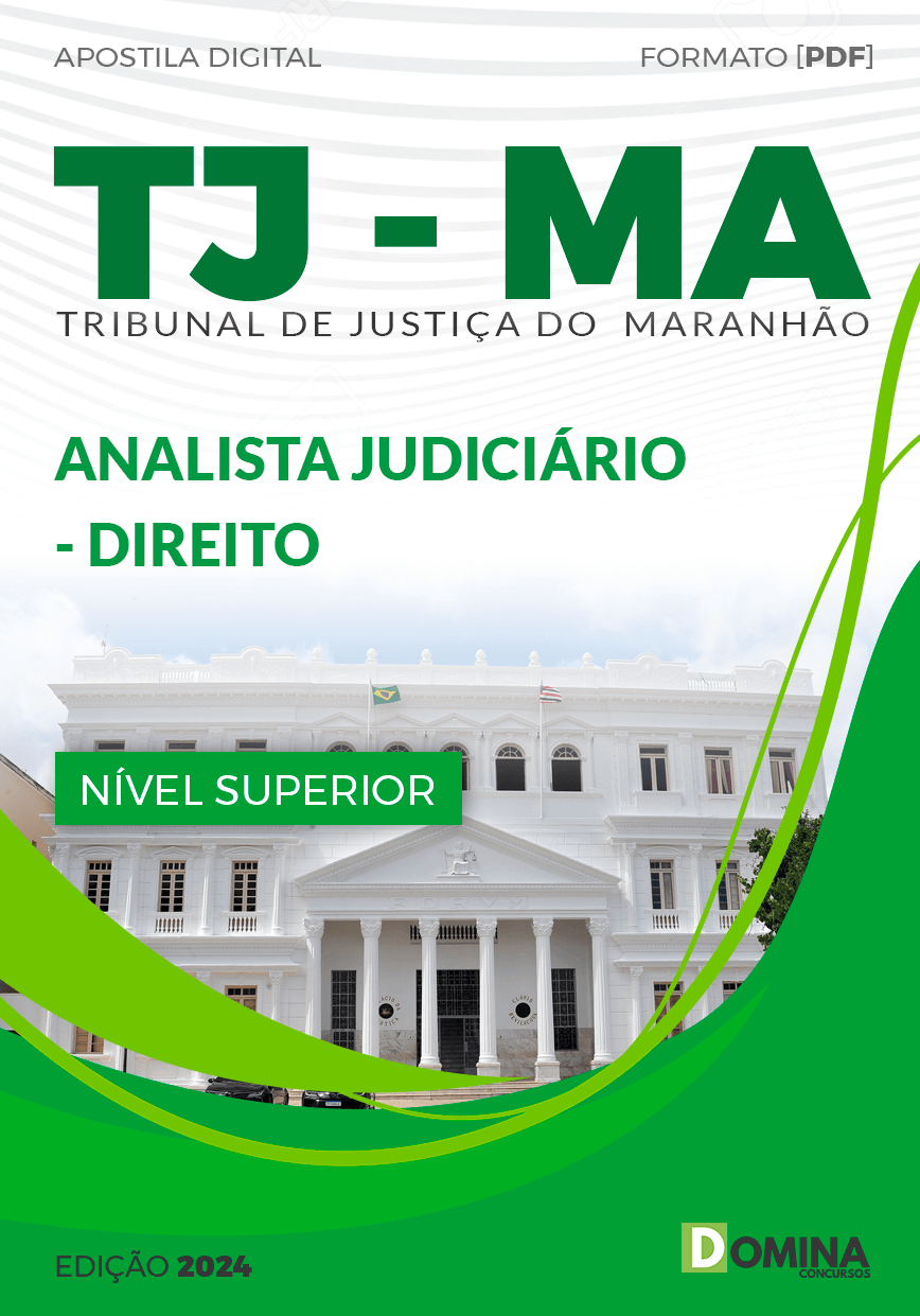 Apostila TJ MA 2024 Analista Judiciário Direito