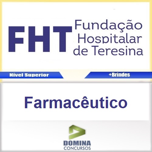 Apostila Concurso FHT 2016 Farmacêutico PDF