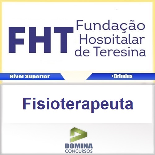 Apostila Concurso FHT 2016 Fisioterapeuta PDF
