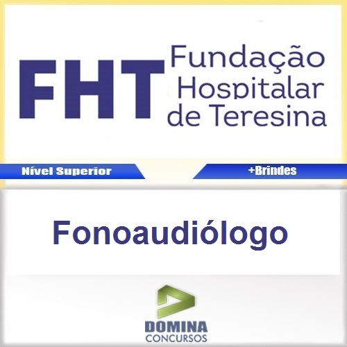 Apostila Concurso FHT 2016 Fonoaudiólogo PDF