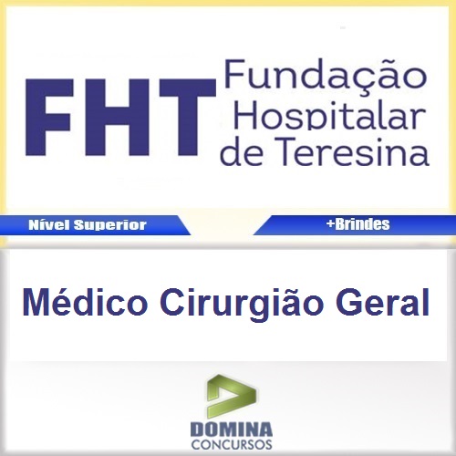 Apostila Concurso FHT 2016 Médico Cirurgião Geral