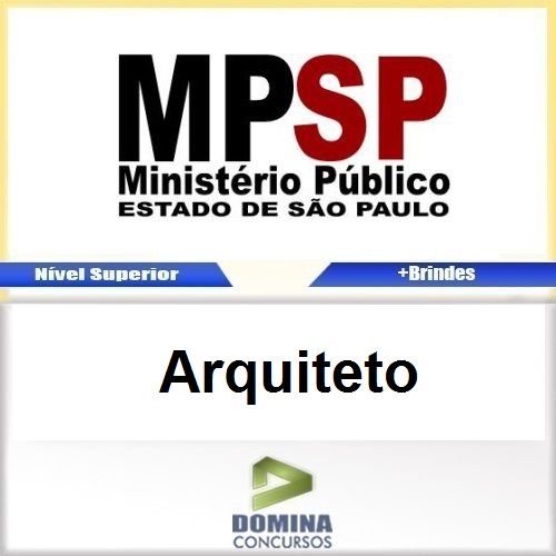 Apostila Concurso MP SP 2016 Arquiteto PDF
