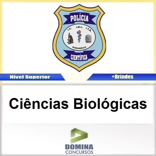 Apostila Polícia Científica PE 2016 Ciências Biológicas