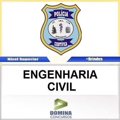 Apostila Polícia Científica PE 2016 Engenharia Civil