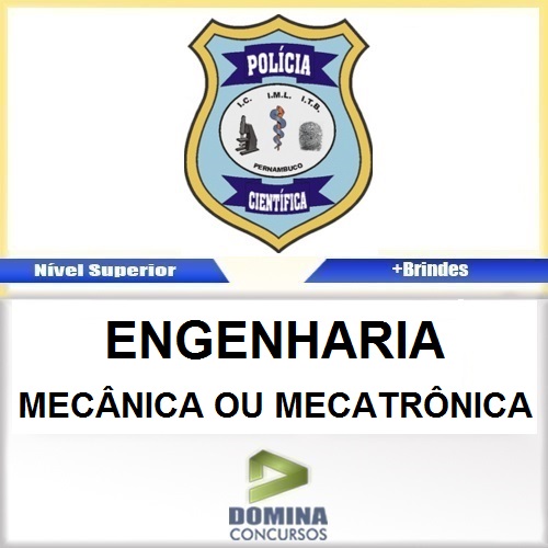 Apostila Polícia Científica PE 2016 Engenharia Mecânica