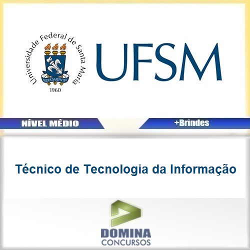 Apostila UFSM 2016 Técnico de Tecnologia da Informação