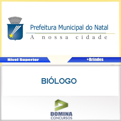 Apostila Concurso Prefeitura Natal RN 2016 Biólogo PDF