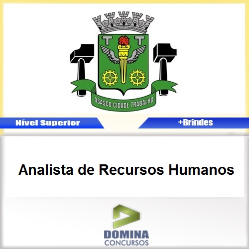 Apostila Municipal de Osasco Analista de Recursos Humanos