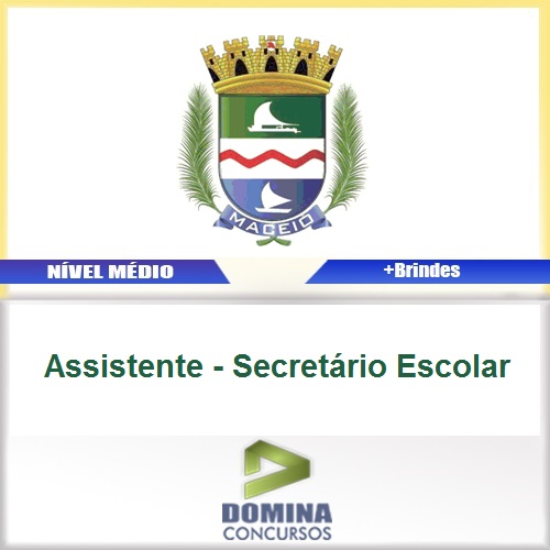 Apostila Município de Maceió Assistente Secretário Escolar