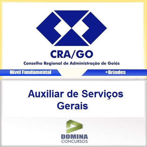 Apostila CRA-GO Auxiliar de Serviços Gerais PDF
