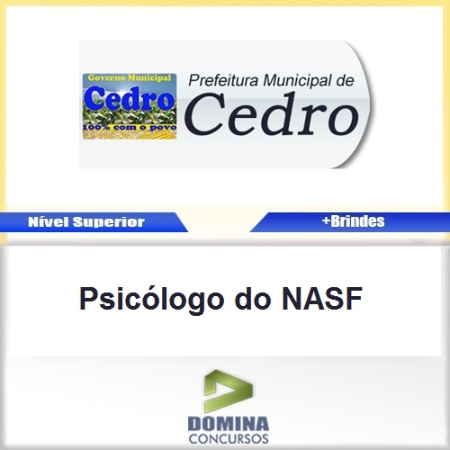 Apostila Prefeitura de Cedro Psicólogo do NASF PDF