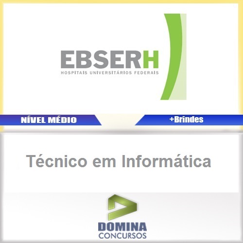Apostila EBSERH 2016 Técnico em Informática AOCP