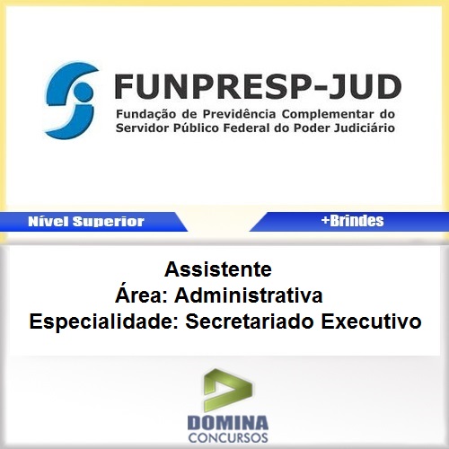 Apostila Funpresp JUD Assistente Secretariado Executivo