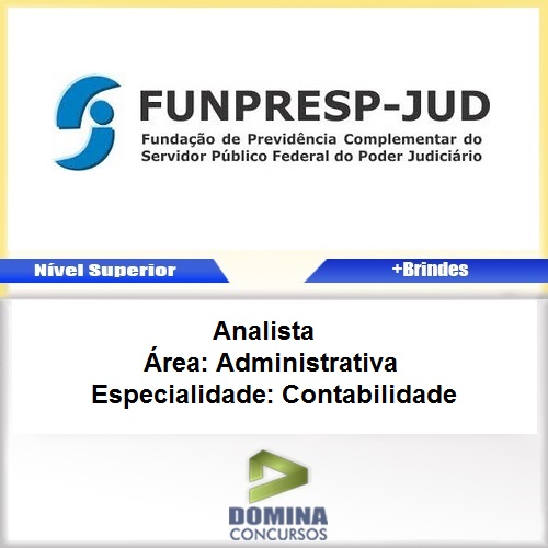 Apostila Funpresp JUD Analista em Contabilidade PDF