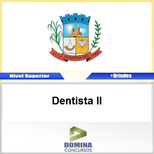 Apostila Prefeitura de Romaria 2016 Dentista II PDF