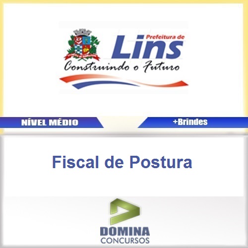 Apostila Prefeitura de Lins 2016 Fiscal de Postura PDF