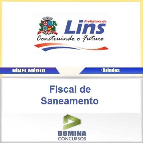 Apostila Prefeitura de Lins 2016 Fiscal de Saneamento
