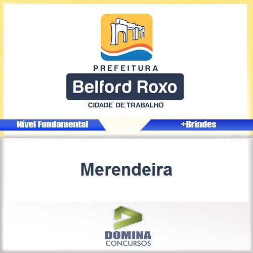 Apostila Concurso Belford Roxo RJ 2016 Merendeira PDF