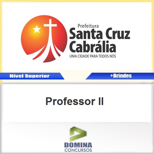 Apostila Santa Cruz Cabrália BA 2016 Professor II PDF