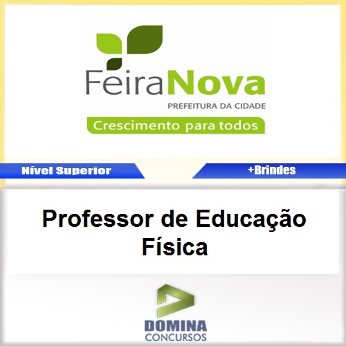 Apostila Feira Nova PE Professor de Educação Física PDF