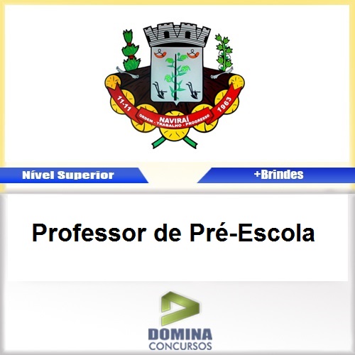 Apostila Naviraí MS 2016 Professor de Pré-Escola PDF