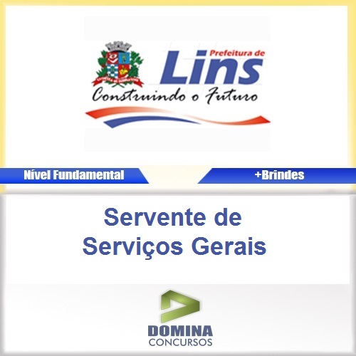 Apostila Prefeitura de Lins Servente de Serviços Gerais