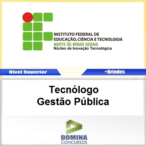 Apostila Concurso IFNMG Tecnólogo Gestão Pública PDF