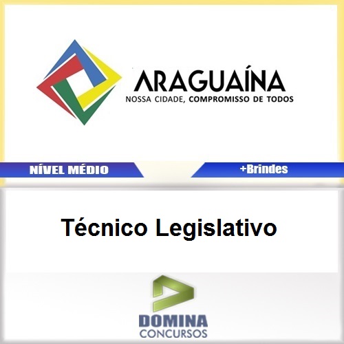 Apostila Câmara de Araguaína TO Técnico Legislativo