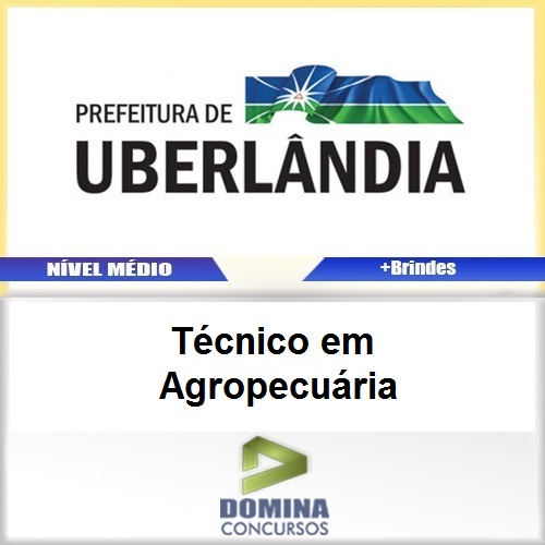 Apostila Uberlândia MG Técnico em Agropecuária PDF