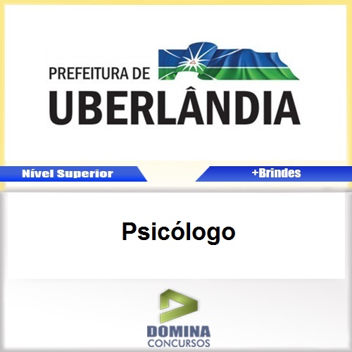 Apostila Concurso Uberlândia MG 2016 Psicólogo PDF