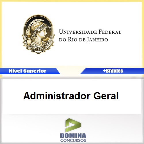 Apostila Concurso UFRJ 2016 Administrador Geral PDF