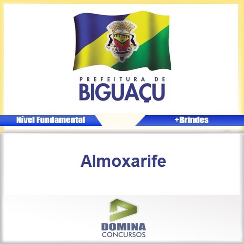 Apostila Concurso Biguaçu SC 2016 Almoxarife PDF