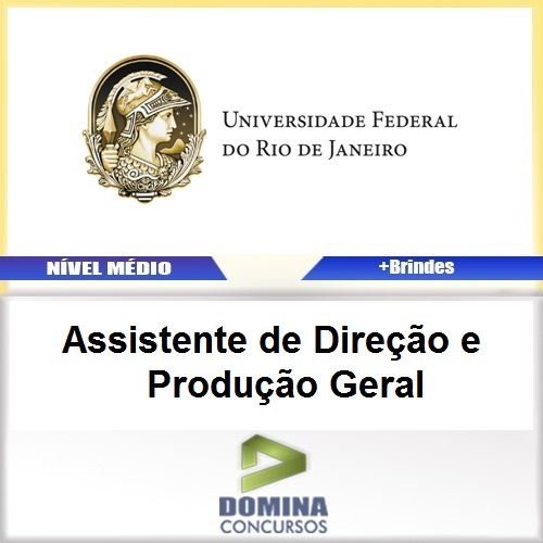 Apostila UFRJ Assistente de Direção Produção Geral PDF