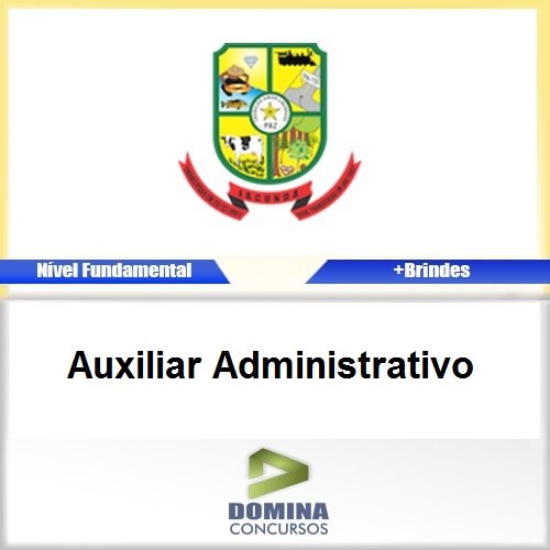 Apostila Jacundá PA 2016 Auxiliar Administrativo PDF