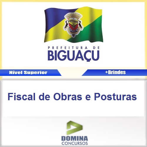Apostila Biguaçu SC 2016 Fiscal de Obras e Posturas PDF