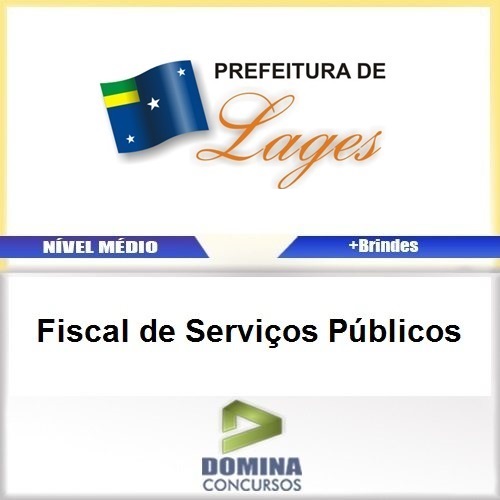 Apostila Lages SC 2016 Fiscal de Serviços Públicos PDF