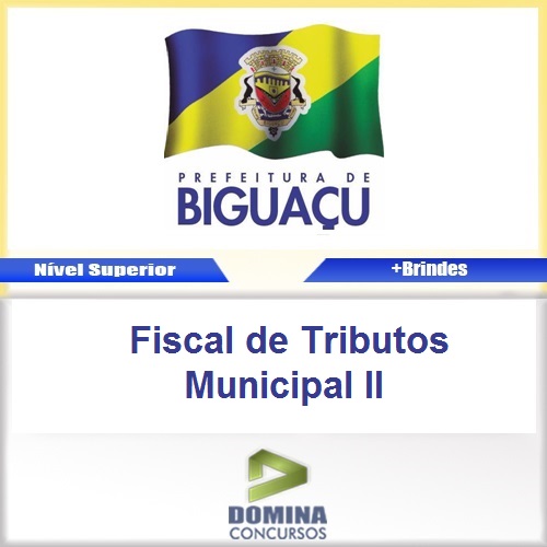 Apostila Biguaçu SC 2016 Fiscal de Tributos Municipais II