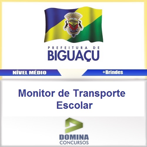 Apostila Biguaçu SC Monitor de Transporte Escolar PDF